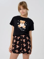 Пижама домашняя с шортами