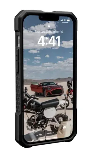 Чехол с поддержкой MAGSAFE Uag Monarch Pro для iPhone 14 6.1", цвет черный (Black)