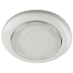 Встраиваемый светильник под лампу GX53 ЭРА KL35 WH (б/к) 220V 15W белый