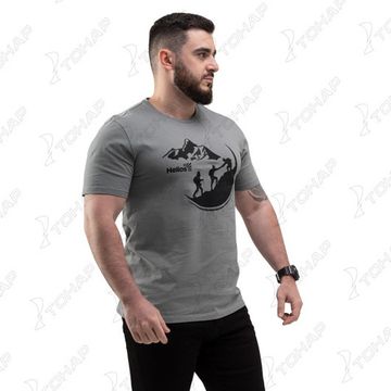 Футболка EXPEDITION серый р.S (HS-TEG-S) Helios