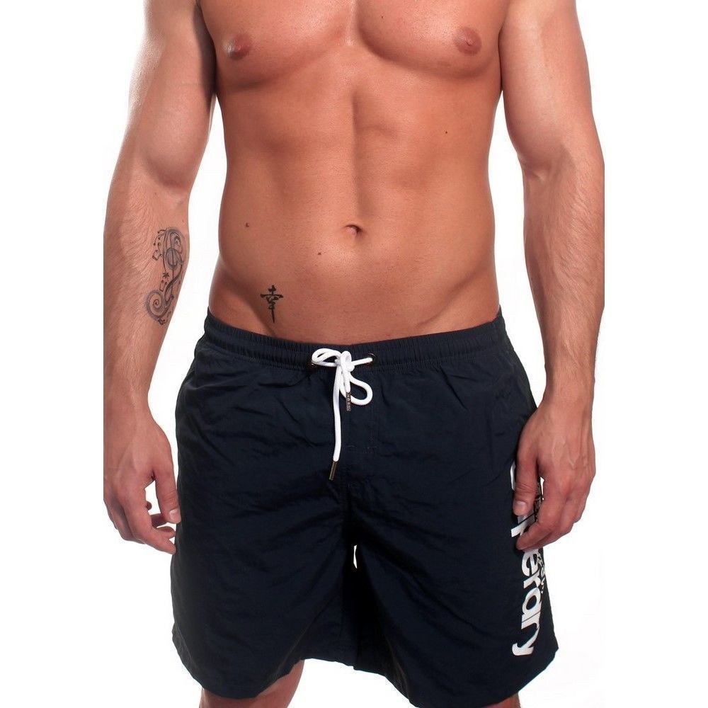 Мужские шорты темно-синие SUPERDRY 0105-2014-2