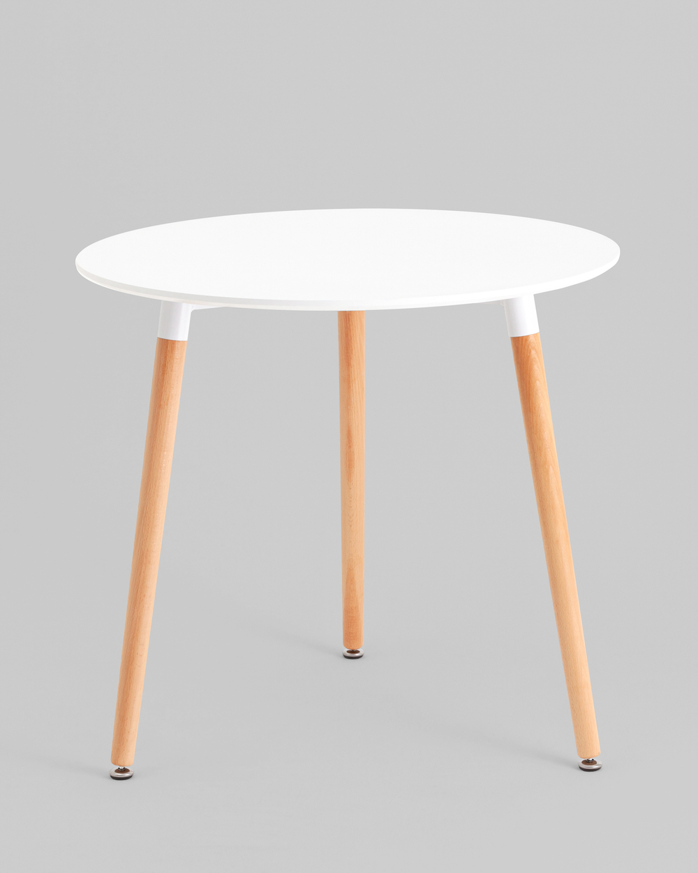 Стол круглый EAMES DST NEW D80 белый