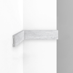 Плинтус Decomaster D162 D162-1634 ДМ Молдинг гладкий