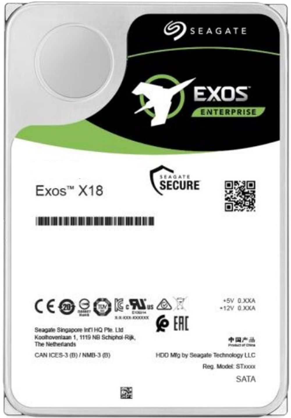 Жесткий диск 12TB SATA 6Gb/s Seagate ST12000NM000J