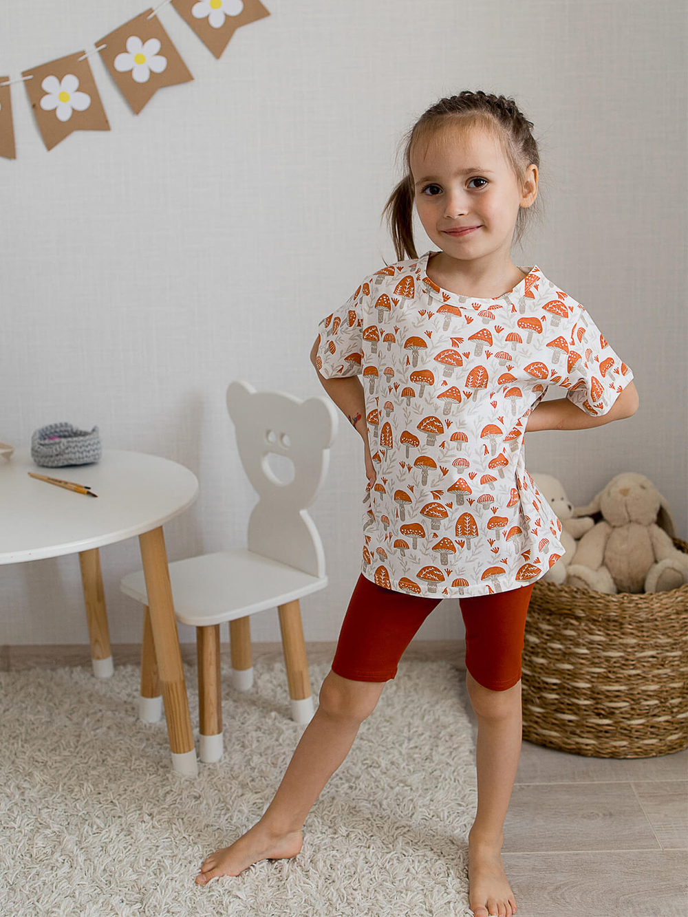 Футболка унисекс Mjölk Mushrooms