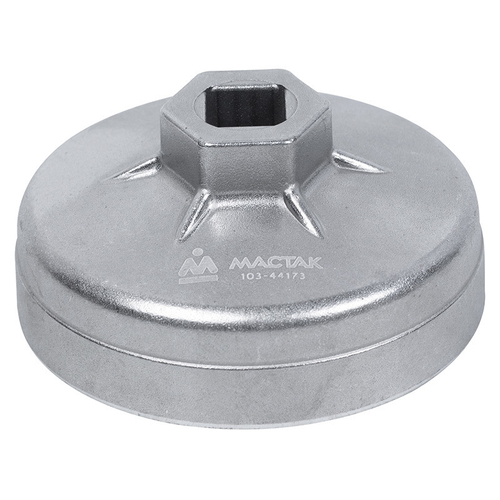 МАСТАК (103-44173) Съемник масляных фильтров, 73 мм, 14 граней, торцевой