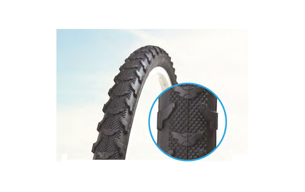 Покрышка TRIX 24"х 2.10 (56-507) TXHY-262, горная средняя черная