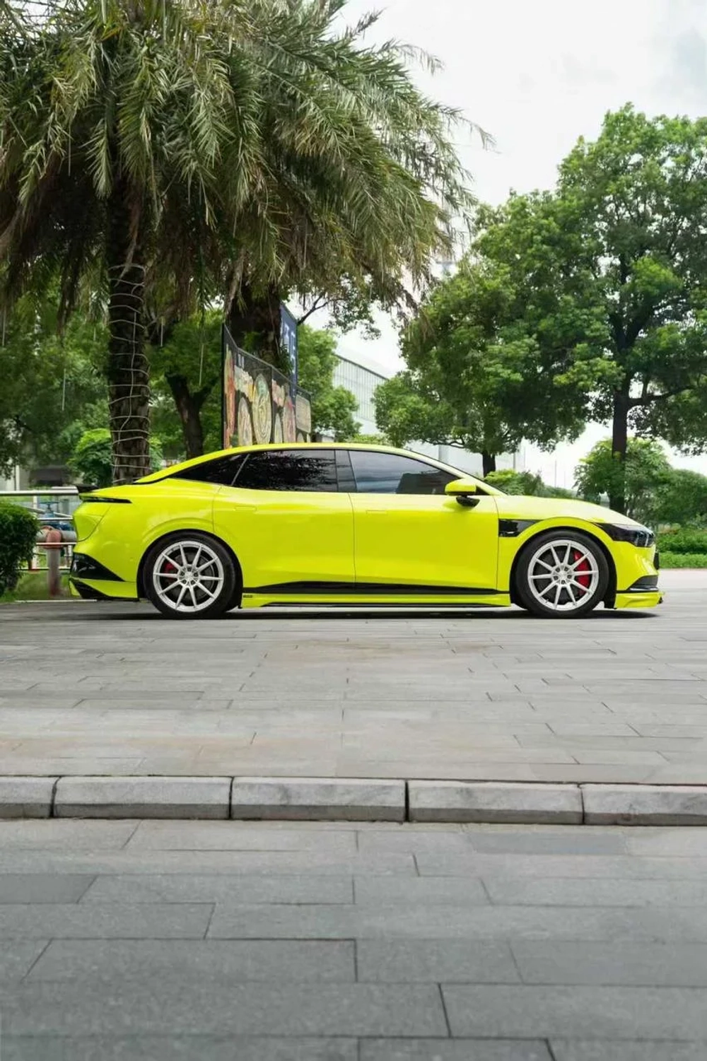 Обвес для ZEEKR 007 2023-2025+ Зикр Губа Юбки Диффузор Спойлер