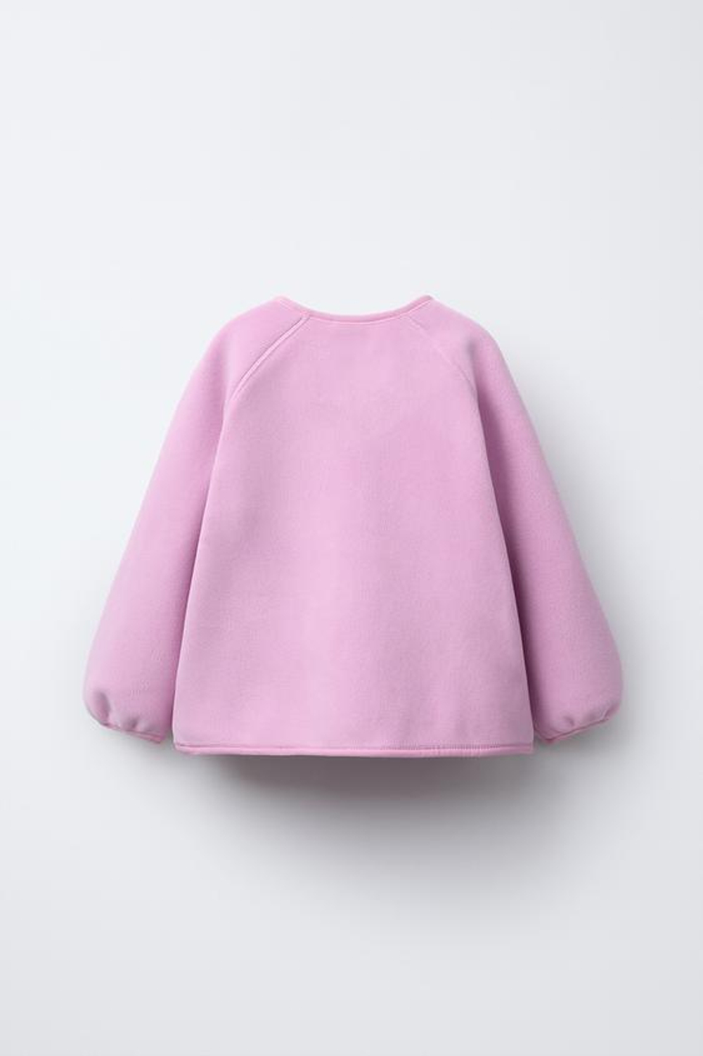 ZARA КУРТКА ИЗ ПОЛАРФЛИСА, РОЗОВЫЙ