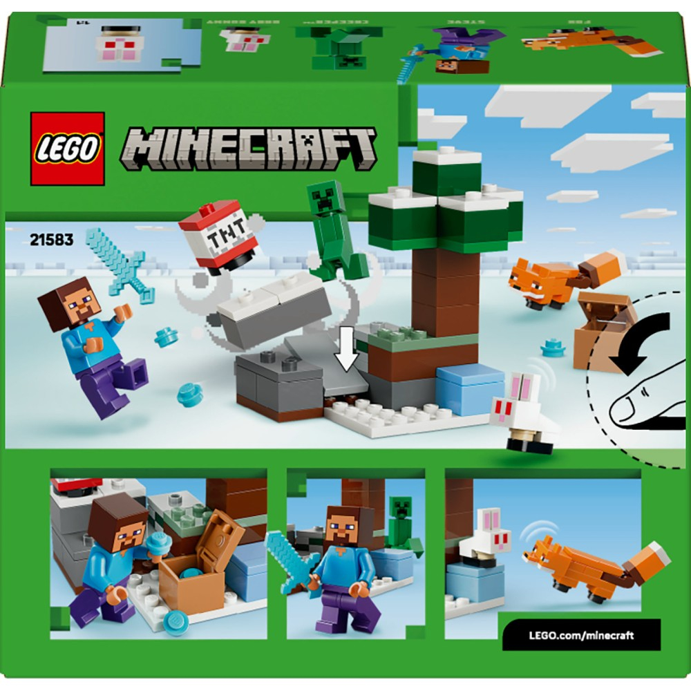 LEGO Minecraft - Приключение Стива в тайге 21583