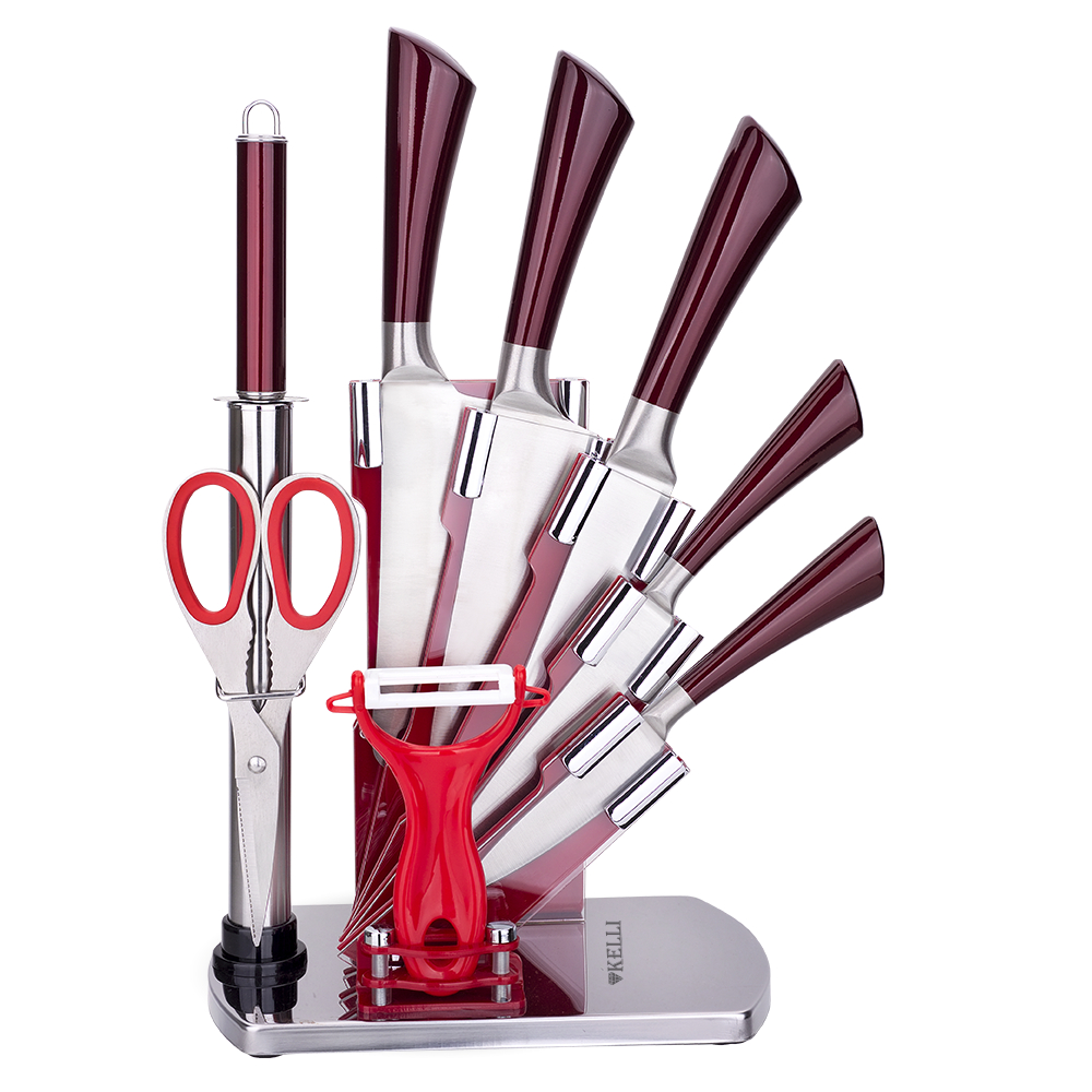 Набор ножей Kelli KL-2084 9 пр.