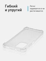 Чехол ROSCO для Xiaomi Redmi Note 10;Xiaomi Redmi Note 10S;Poco M5s оптом (арт. XM-RN10-HARD-TPU-TRANSPARENT)