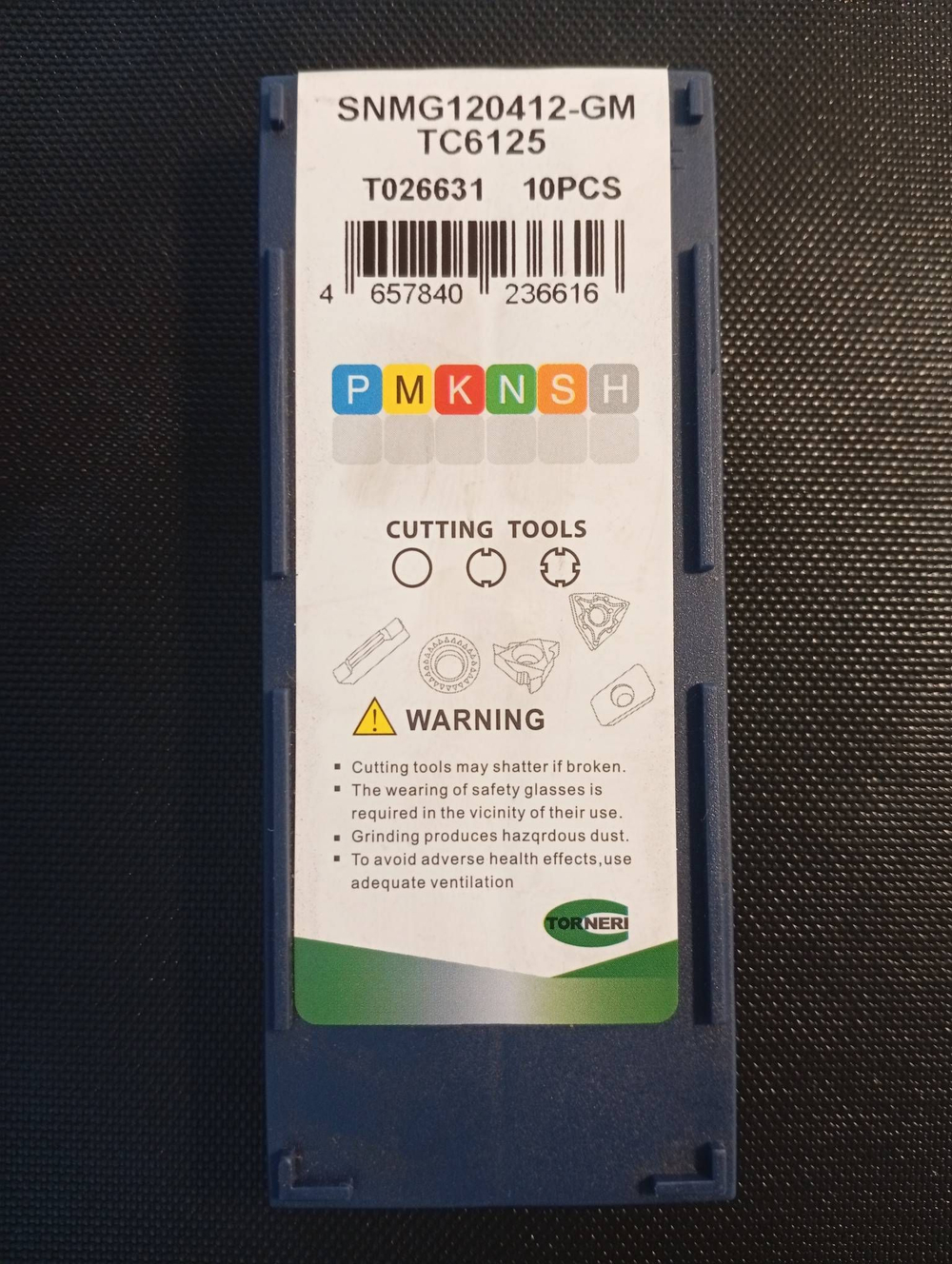 Пластина токарная SNMG120408-GM TC6125