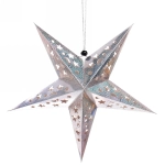 Украшение подвесное «Сияние звезды» 45 см, Серебро