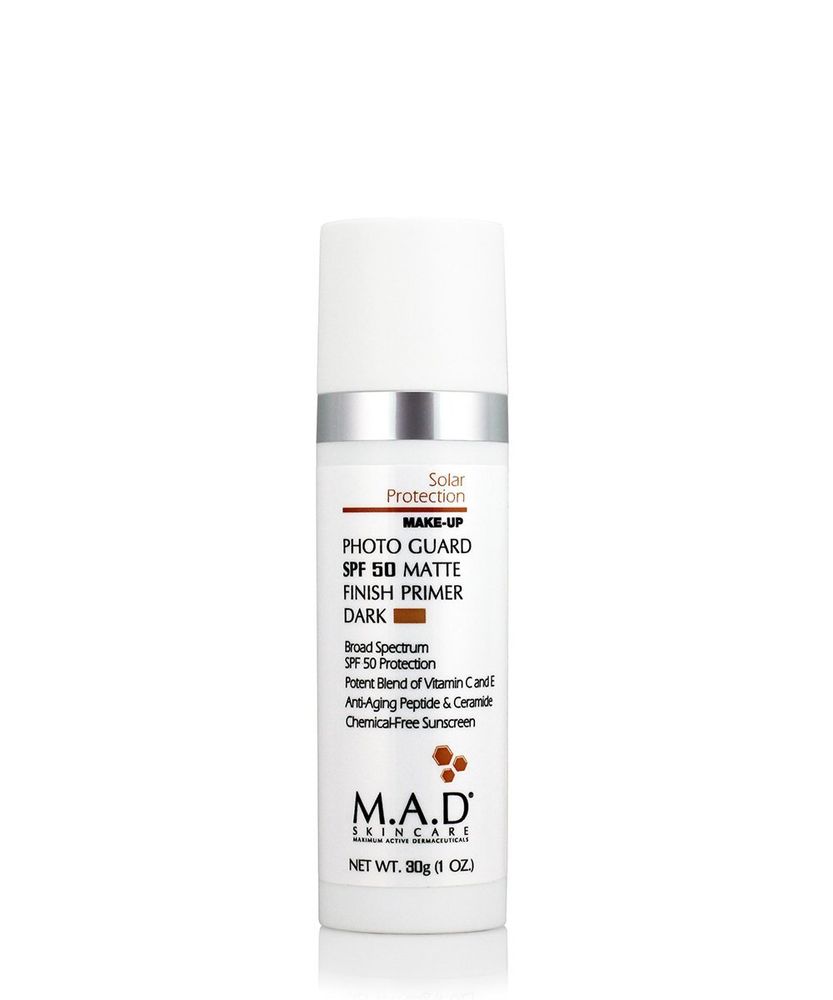 Photo Guard SPF 50 Matte Finish Primer — Dark — Матирующий крем-праймер с защитой SPF 50 Dark, 30 гр.