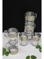 Набор кружек для чая и кофе.