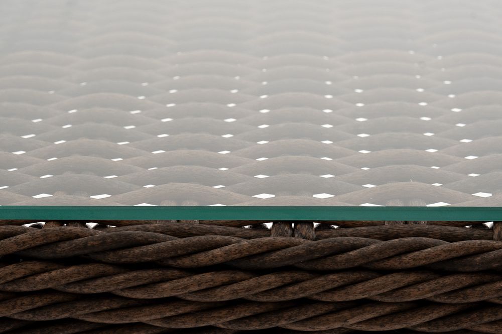 "Прованс" столик журнальный из ротанга, цвет коричневый