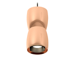 XP1144010 PPG/SBK/PBK золото розовое полированное/черный песок/черный полированный MR16 GU5.3
