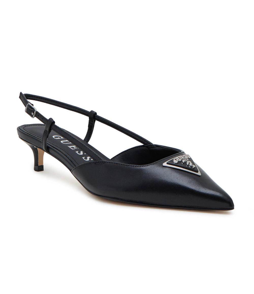 Кожаные туфли Guess - черный(FLPJES LEA05)