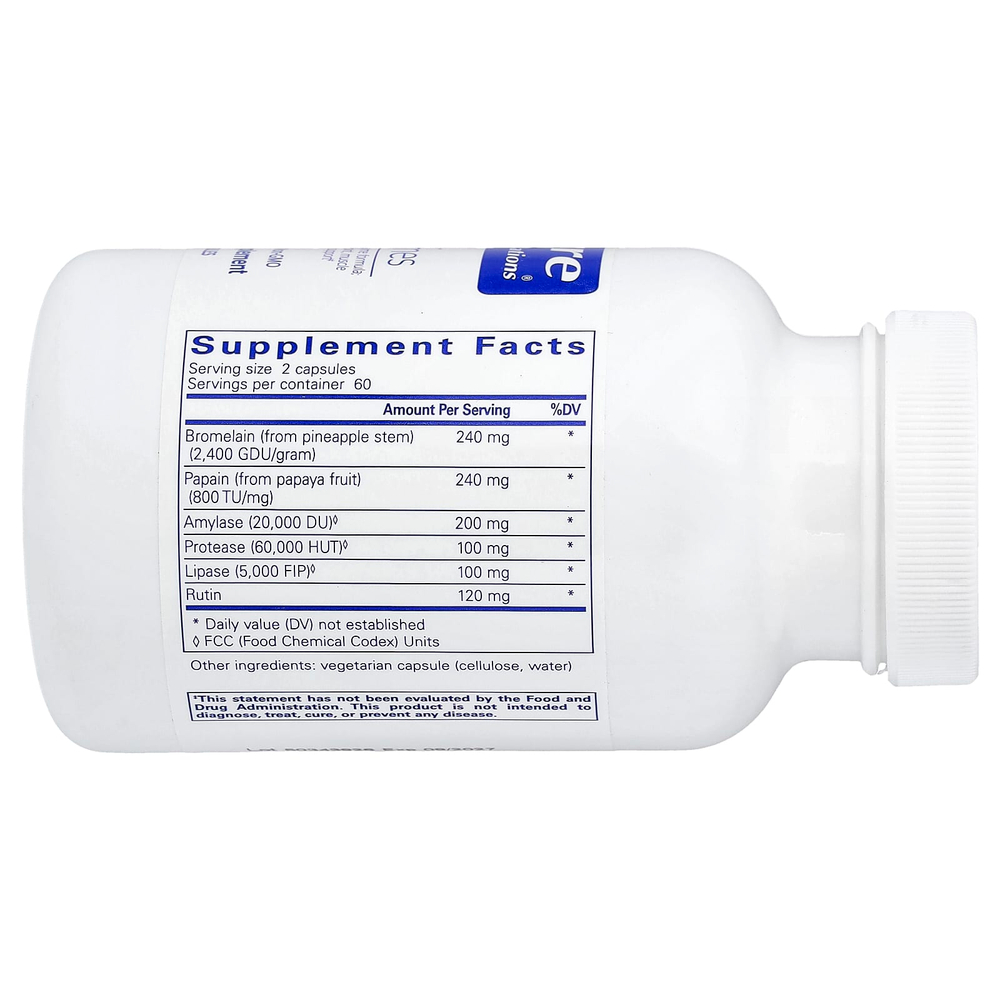 Pure Encapsulations, A.I. Enzymes, 120 Capsules