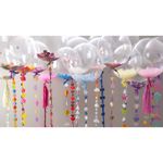 Шар (18"/46 см) Сфера 3D, Deco Bubble, Прозрачный, Кристалл