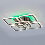 Citilux Марсель Смарт CL232A155E RGB Умная люстра Чёрная