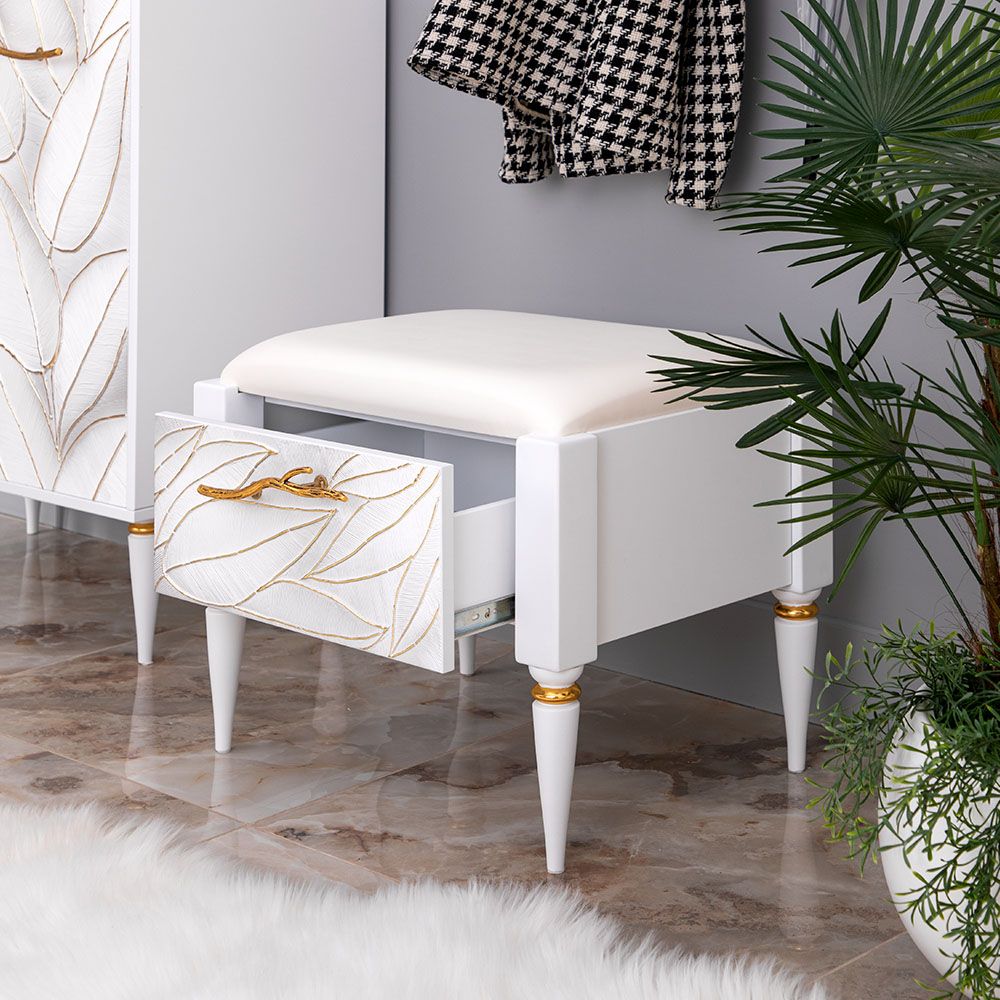 Банкетка Арт mini Айс Голд