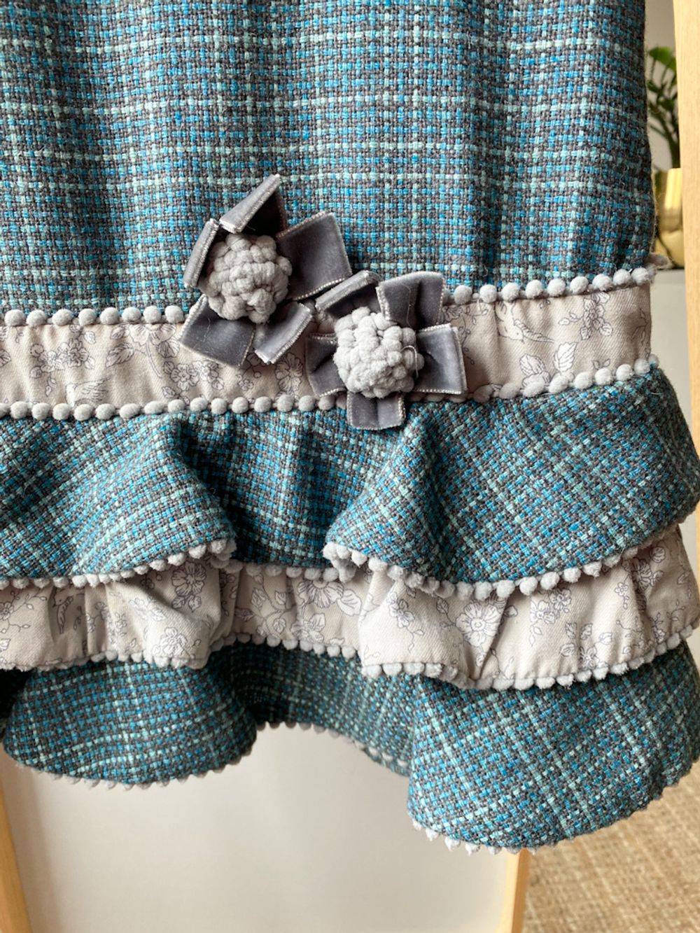 Новое шерстяное платье Piccolettas, 104