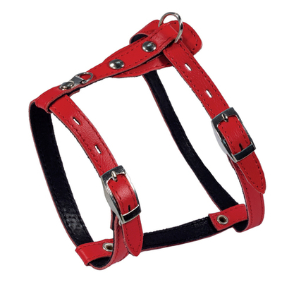 Шлейка кожаная "Моника" обх. шеи 190-250мм, обх.гр. 280-340мм , Gamma