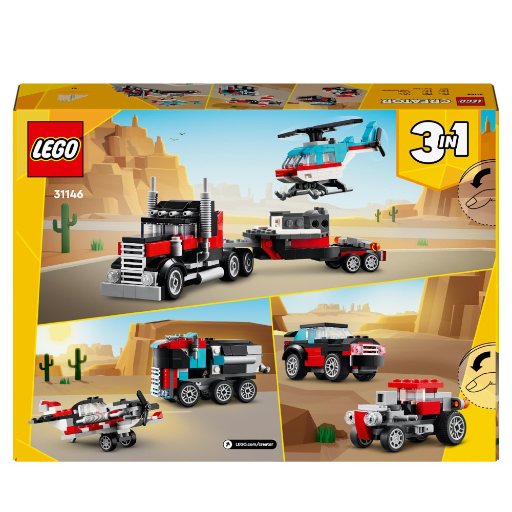 LEGO Creator - Грузовик и вертолет 3в1 31146