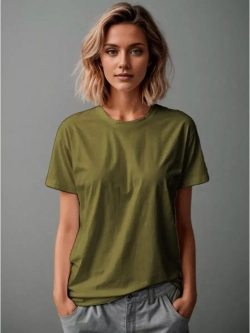 Футболка однотонная базовая хлопок унисекс Баракаттекс