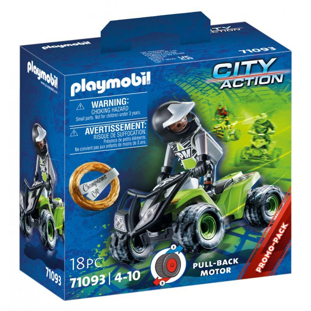Playmobil - гоночный скоростной квадроцикл 71093