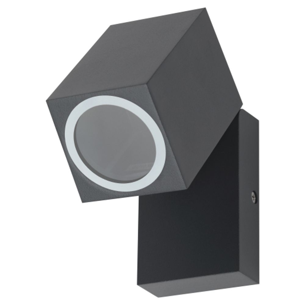 Декоративная подсветка ЭРА WL37 GR MR16/GU10, серый, для интерьера, фасадов зданий | Фасадная декоративная подсветка