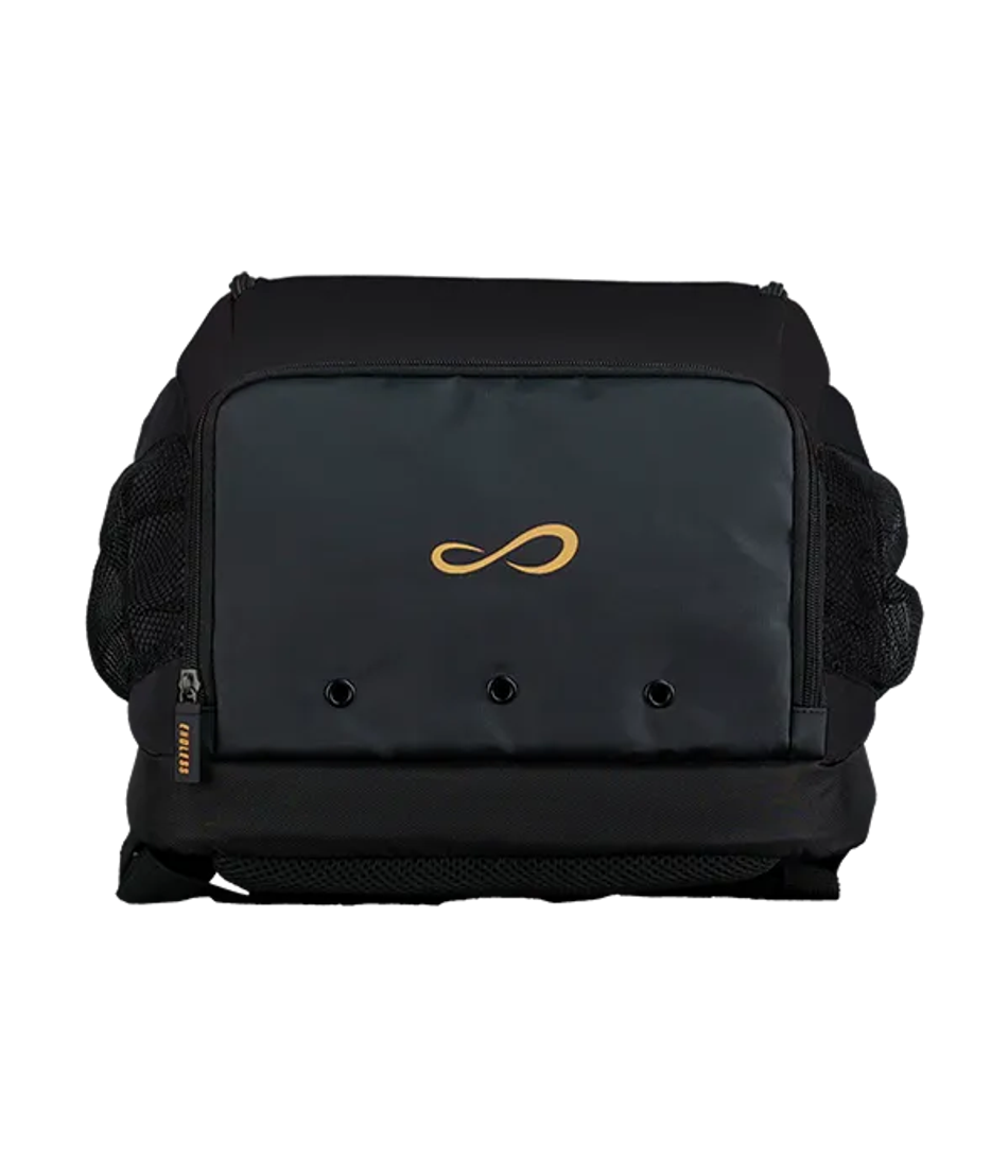 Рюкзак для падел Endless Icon Black-Gold, лёгкий и вместительный