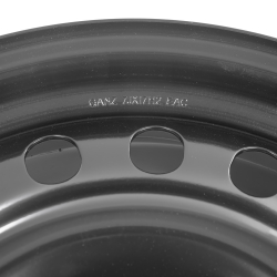 Диск штампованный R17 7J 5x114.3/66.6 ET37 GANZ Black GRN17024