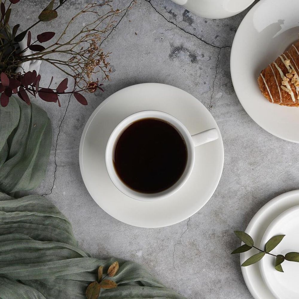 Чайная пара 220 мл белая d 9 см h6,5 см фарфор P.L. Proff Cuisine [4]