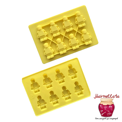 Форма силиконовая "ЛЕГО ЧЕЛОВЕЧКИ"