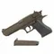 Пистолет пневматический металлический Airsoft Gun зеленый K111D