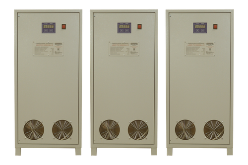 Трехфазный стабилизатор напряжения серии SQ-I мощностью 63 000 ВА