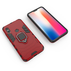 Противоударный чехол с кольцом Panther Case для Xiaomi Redmi Note 6 Pro