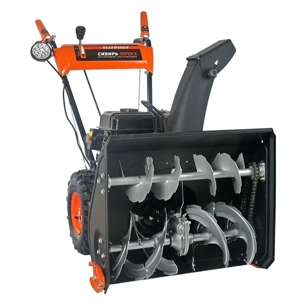 PATRIOT Сибирь 997 ЕKX снегоуборщик бензиновый 6.5 л.с. ковш 60 см, выброс 14 м, 4 вперед/1 назад 426108690