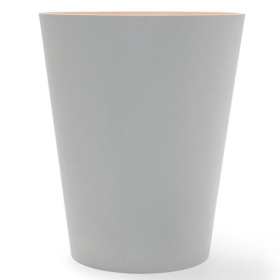 Корзина для мусора woodrow, 7,5 л, светло-серая