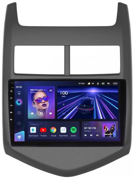 Магнитола для Chevrolet Aveo 2012-2015 - Teyes CC3 Android 10, ТОП процессор, 4/32 Гб, CarPlay, SIM-слот