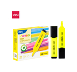 Маркер текстовыделитель DELI Jumbo 1-5мм, скошенный, желтый EU366