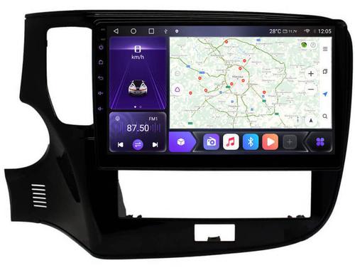 Магнитола для Mitsubishi Outlander 3 2019-2022 (прямоугольный климат) - Kuberg OL-1573-IJ Android 10, 4G SIM-слот
