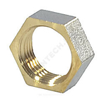 Контргайка латунь никель Ду 40 (1 1/2") ВР 9020 ГОСТ 32585-2013 Aquasfera 9020-05