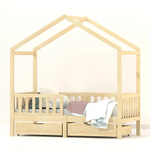Надстройка к кровати домику Фиона из сосны лакированная