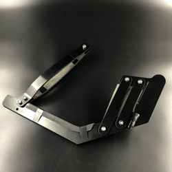 Защита редуктора Suzuki DT9.9-15, DF8-20A (Базовая, черная)