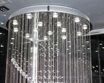 cristal  cascade chandelier  11-04  by Cristallino