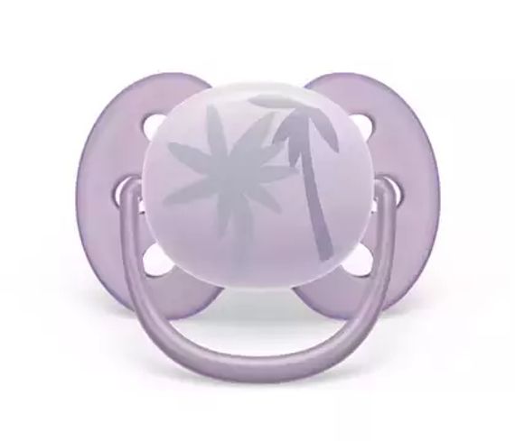 Əmzik\ ultrasoft soother, 0-6m, girl, 1-pack